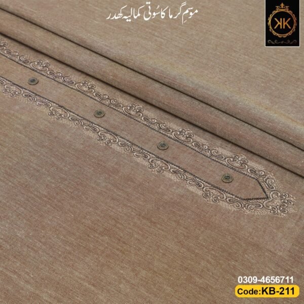 EMBROIDERED KHADDAR KB-211