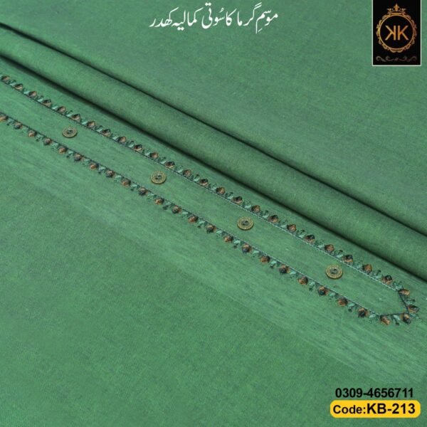 EMBROIDERED KHADDAR KB-213